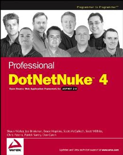 Picture of PROFESSIONAL DOTNETNUKE 4