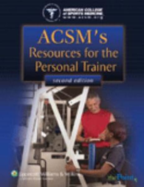 Picture of ACSM´S RESOURCES FOR THE PERSONAL TRAINER