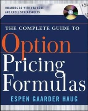 Imagem de COMPLETE GUIDE TO OPTION PRICING FORMULAS - 2ND ED
