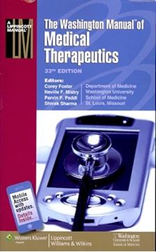 Imagem de THE WASHINGTON MANUAL OF MEDICAL THERAPEUTICS - 33TH EDITION