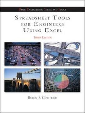 Imagem de SPREADSHEET TOOLS FOR ENGINEERS USING EXCEL - 3RD ED