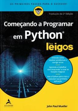 Imagem de COMECANDO A PROGRAMAR EM PYTHON PARA LEIGOS - 2ªED