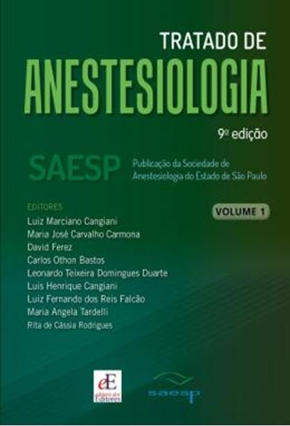 Picture of TRATADO DE ANESTESIOLOGIA - SAESP - VOLUMES 1, 2 E 3