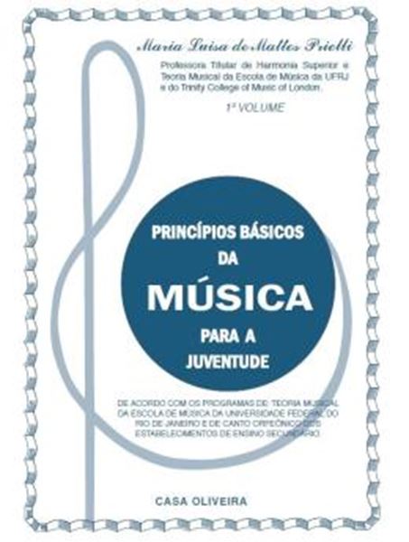Picture of PRINCÍPIOS BÁSICOS DA MÚSICA PARA JUVENTUDE - 1º VOLUME