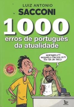 Imagem de 1000 ERROS DE PORTUGUES DA ATUALIDADE