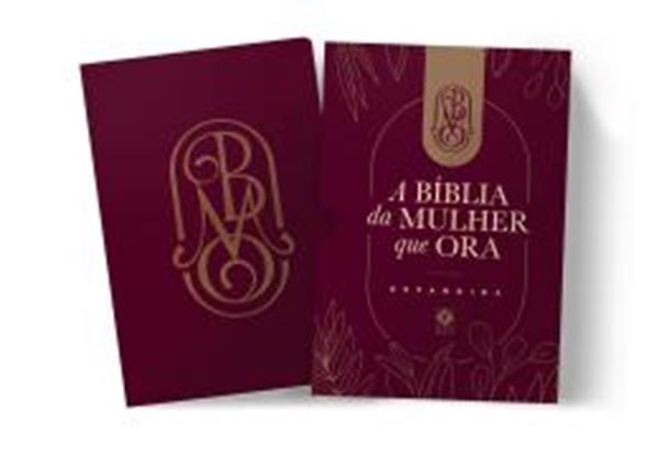 Picture of A BIBLIA DA MULHER QUE ORA - EXPANDIDA (VINHO)