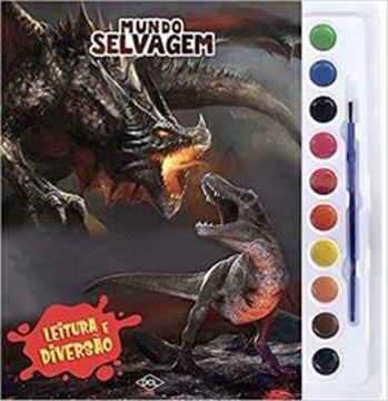 Imagem de AQUARELA - MUNDO SELVAGEM - DINOSSAUROS E DRAGOES