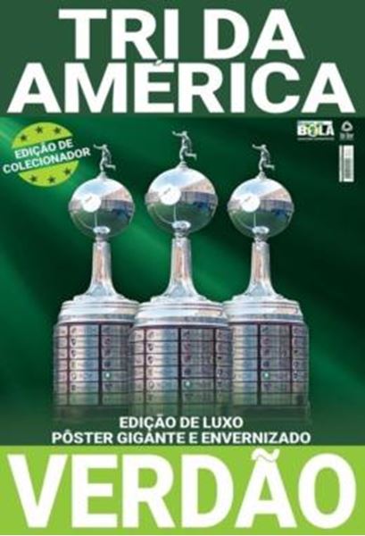 Picture of SHOW DE BOLA MAGAZINE - SUPERPOSTER - PALMEIRAS TRICAMPEAO LIBERTADORES 99 / 20 / 21