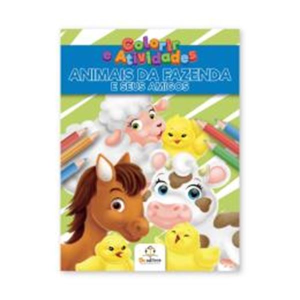 Picture of COLORIR E ATIVIDADES: ANIMAIS DA FAZENDA E SEUS AMIGOS
