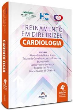 Imagem de TREINAMENTO EM DIRETRIZES CARDIOLOGIA - 4ªED