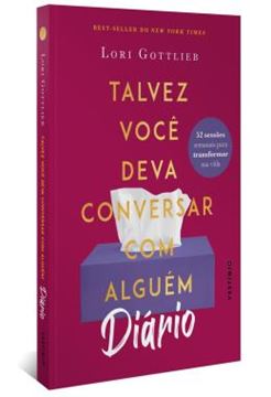 Imagem de TALVEZ VOCE DEVA CONVERSAR COM ALGUEM - DIARIO