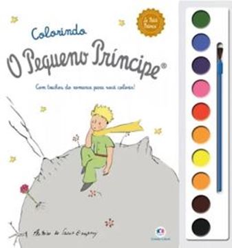 Imagem de COL. LIVRO COM AQUARELA - O PEQUENO PRINCIPE - CORES E AMIZADE