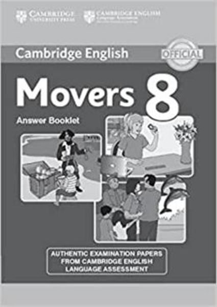 Picture of CAMBRIDGE ENGLISH YOUNG MOVERS 8 ANSWER BOOKLET