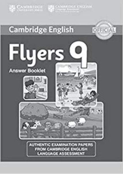 Picture of CAMBRIDGE ENGLISH YOUNG FLYERS 9 ANSWER BOOKLET