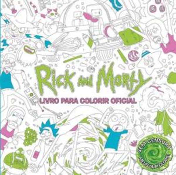 Picture of RICK AND MORTY LIVRO PARA COLORIR OFICIAL