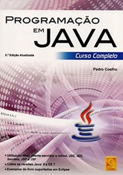 Imagem de PROGRAMACAO EM JAVA - CURSO COMPLETO - 5ª ED