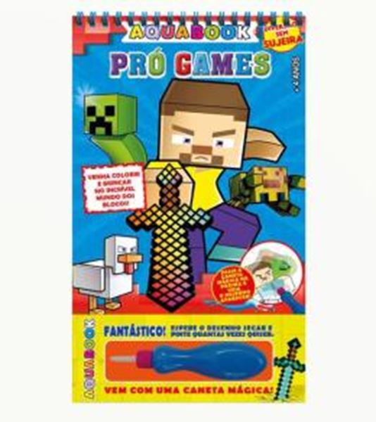 Picture of AQUABOOK PRO-GAMES MINECRAFT