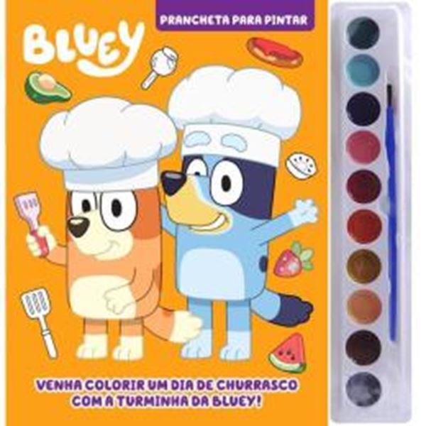 Picture of BLUEY PRANCHETA PARA PINTAR COM AQUARELA - 2ª ED