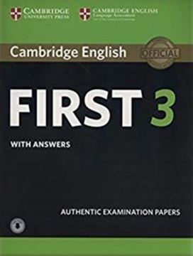 Imagem de CAMBRIDGE ENGLISH FIRST 3 SB WITH ANSWERS WITH AUDIO