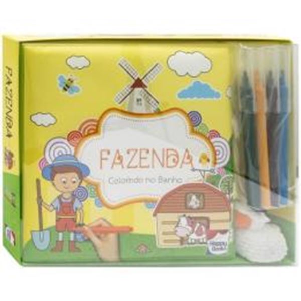 Picture of COLORINDO NO BANHO - FAZENDA