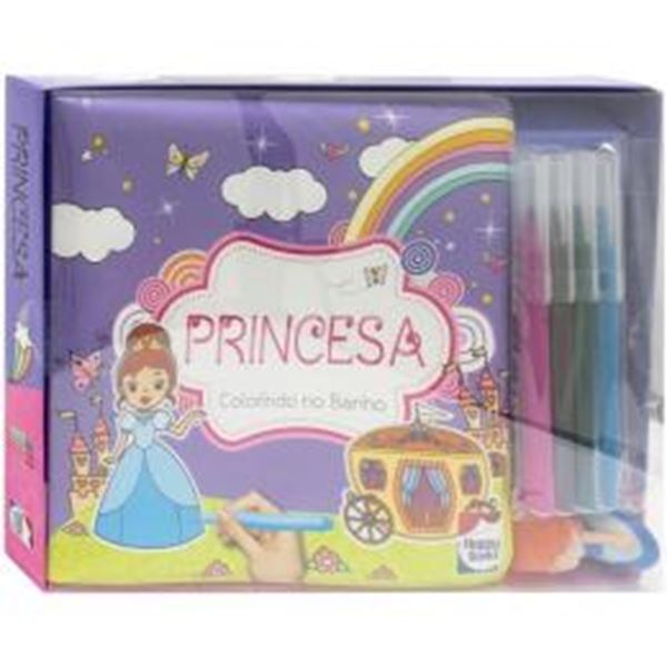 Picture of COLORINDO NO BANHO - PRINCESA