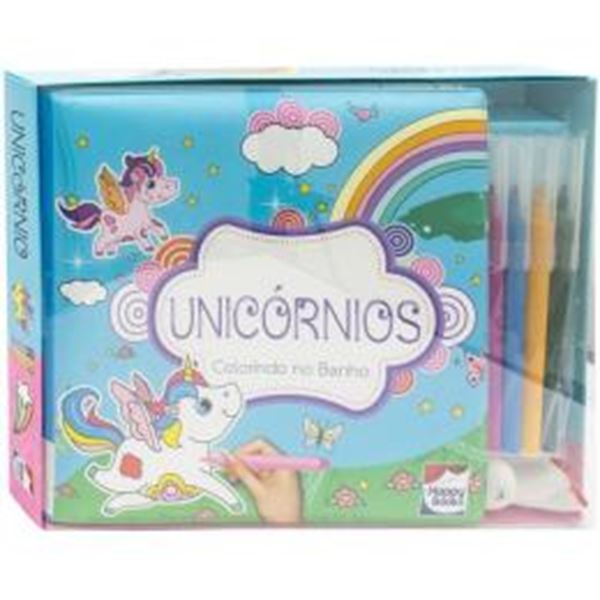 Picture of COLORINDO NO BANHO - UNICORNIO