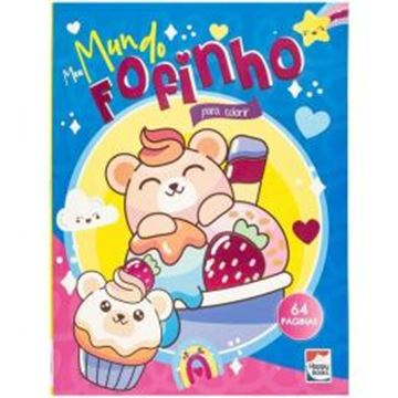 Imagem de VIVA AS CORES! LIVRO DE COLORIR - MEU MUNDO FOFINHO PARA COLORIR