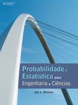Imagem de PROBABILIDADE E ESTATISTICA PARA ENGENHARIA E CIENCIAS