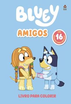 Imagem de BLUEY LIVRO PARA COLORIR - AMIGOS