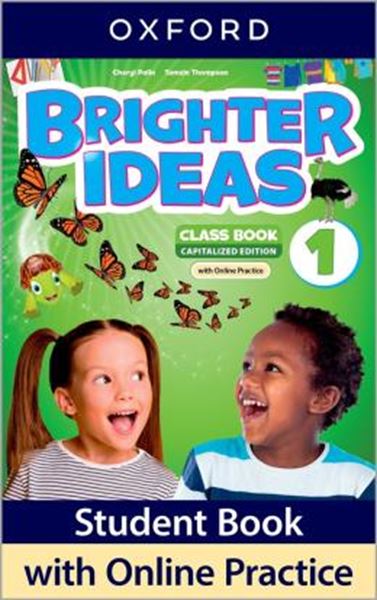 Picture of BRIGHTER IDEAS 1 CLASS BOOK WITH ONLINE PRACTICE CAPITALIZED EDITION