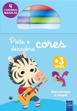 Imagem de PINTE E DESCUBRA CORES - ZEBRA