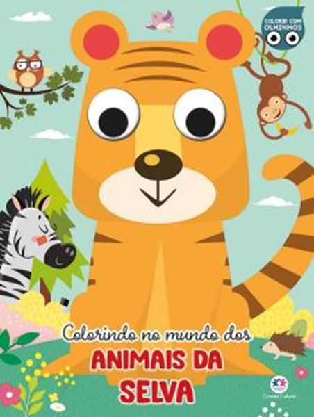 Picture of COLORINDO NO MUNDO DOS ANIMAIS DA SELVA