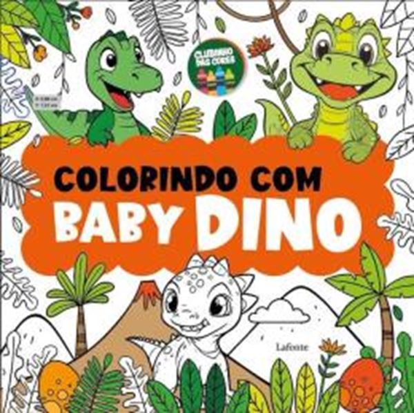 Picture of COLORINDO COM BABY DINO
