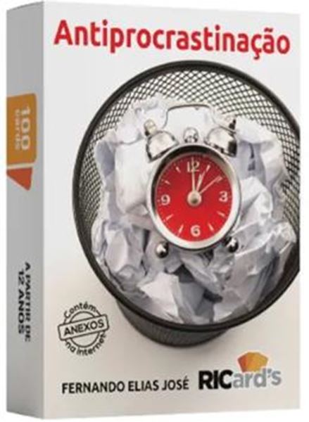 Picture of ANTIPROCRASTINACAO - CARDS PARA VENCER OS PENSAMENTOS DE QUE TUDO PODE FICAR PARA DEPOIS
