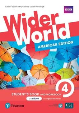 Imagem de WIDER WORLD 4 STUDENT´S BOOK & WORKBOOK WITH COMBINED EBOOK, DIGITAL RESOURCES & APP - AMERICAN