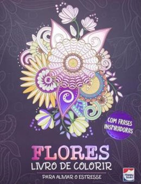 Picture of COLORIR E IMAGINAR - FLORES