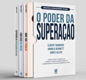 Imagem de BIBLIOTECA DESENVOLVIMENTO PESSOAL: O PODER DA SUPERACAO - BOX COM 3 LIVROS