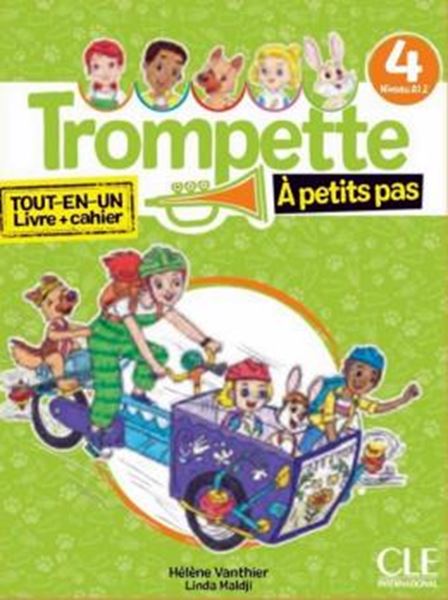 Picture of TROMPETTE A PETITS PAS 4 NIVEAU A1.2 - ELEVE + EXERCICES