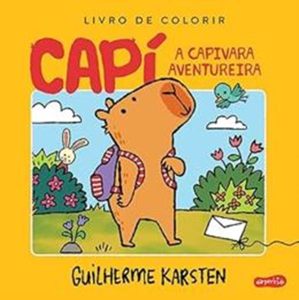 Picture of CAPI, A CAPIVARA AVENTUREIRA -UM LIVRO INTERATIVO PARA COLORIR E CRIAR HISTORIAS