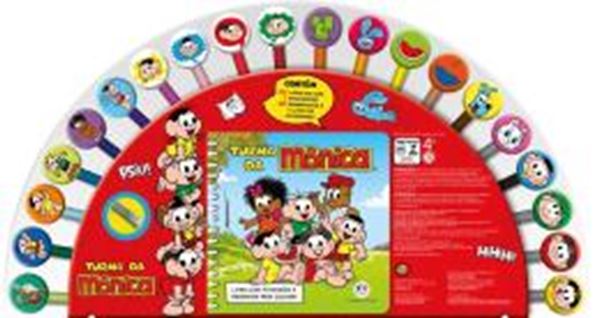 Picture of TURMA DA MONICA - LIVRO COM ATIVIDADES E DESENHOS PARA COLORIR