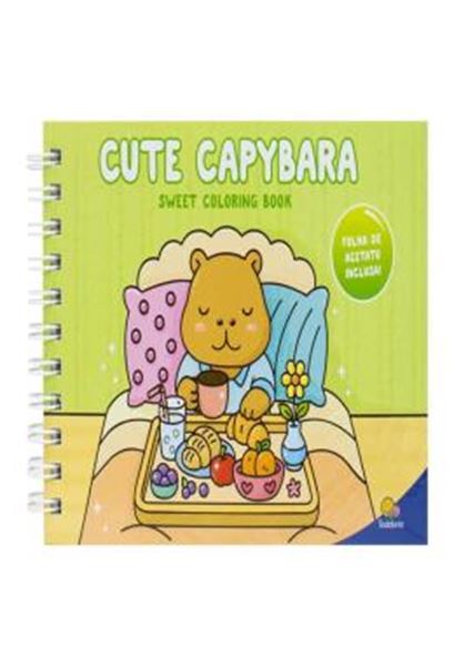 Picture of SWEET COLORING BOOK: CUTE CAPYBARA