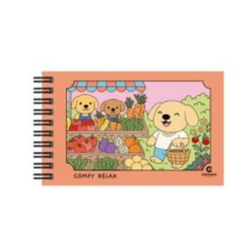 Imagem de COMFY RELAX LARANJA - CAPA DURA COM WIRE-O