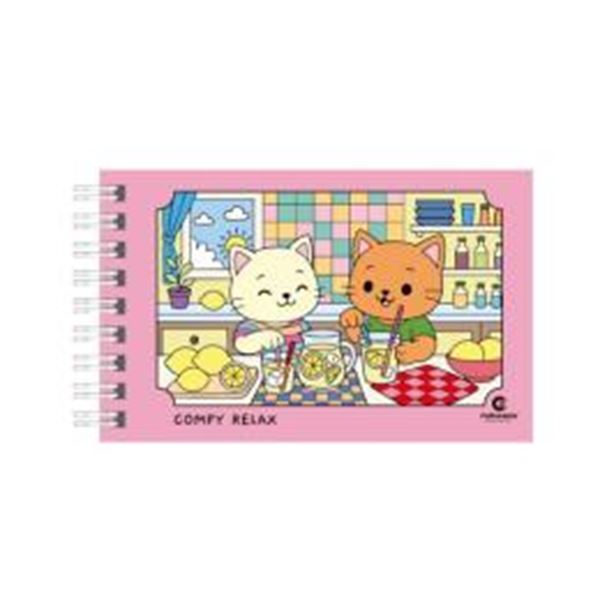 Picture of COMFY RELAX ROSA - CAPA DURA COM WIRE-O