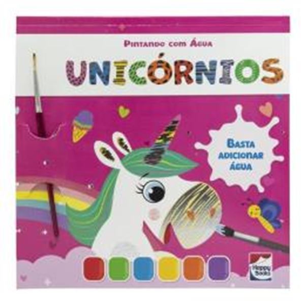 Picture of PINTANDO COM AGUA - UNICORNIO