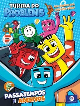 Imagem de TURMA DO PROBLEMS - PASSATEMPOS E ADESIVOS