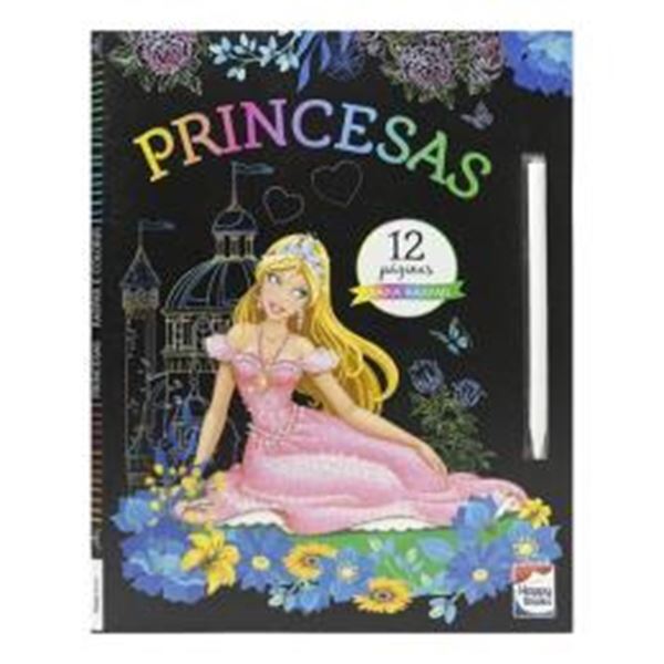 Picture of RASPAR E COLORIR: PRINCESAS