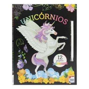 Imagem de RASPAR E COLORIR: UNICORNIOS
