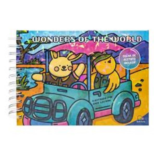 Picture of SWEET COLORING BOOK BY JADE: WONDERS OF THE WORLD