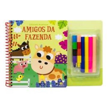 Imagem de COLORINDO AVENTURAS: AMIGOS DA FAZENDA