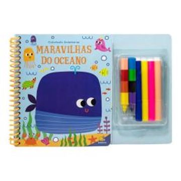 Imagem de COLORINDO AVENTURAS: MARAVILHAS DO OCEANO